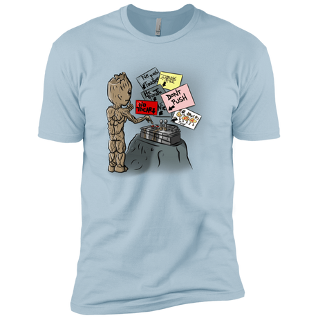 T-Shirts Light Blue / YXS Groot No Touch Boys Premium T-Shirt