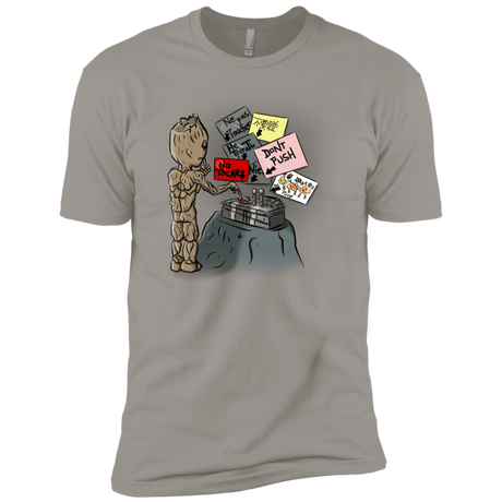 T-Shirts Light Grey / YXS Groot No Touch Boys Premium T-Shirt