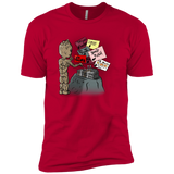 T-Shirts Red / YXS Groot No Touch Boys Premium T-Shirt