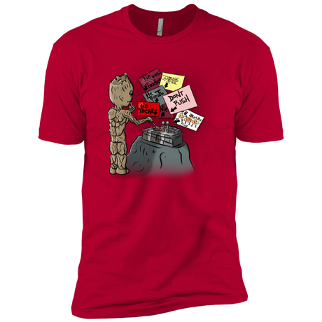 T-Shirts Red / YXS Groot No Touch Boys Premium T-Shirt