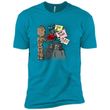 T-Shirts Turquoise / YXS Groot No Touch Boys Premium T-Shirt