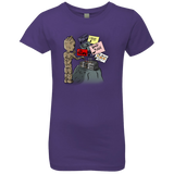 T-Shirts Purple Rush / YXS Groot No Touch Girls Premium T-Shirt