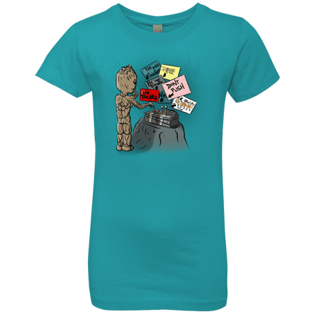 T-Shirts Tahiti Blue / YXS Groot No Touch Girls Premium T-Shirt