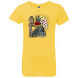 T-Shirts Vibrant Yellow / YXS Groot No Touch Girls Premium T-Shirt