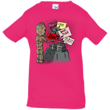 T-Shirts Hot Pink / 6 Months Groot No Touch Infant Premium T-Shirt