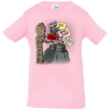 T-Shirts Pink / 6 Months Groot No Touch Infant Premium T-Shirt