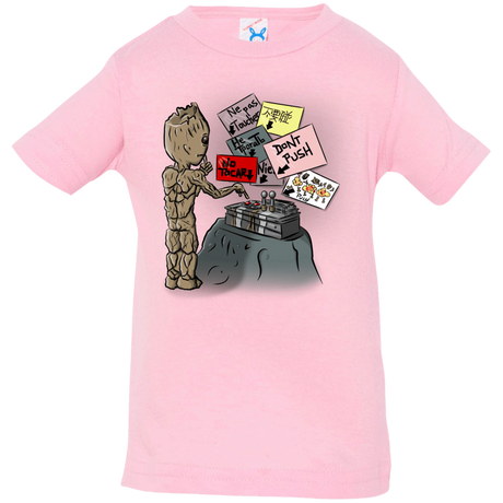 T-Shirts Pink / 6 Months Groot No Touch Infant Premium T-Shirt