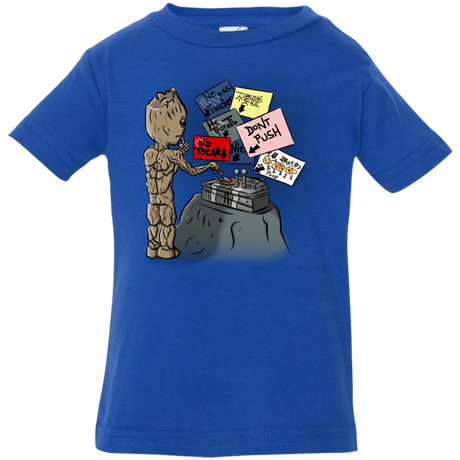 T-Shirts Royal / 6 Months Groot No Touch Infant Premium T-Shirt
