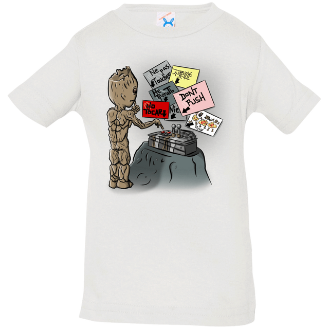 T-Shirts White / 6 Months Groot No Touch Infant Premium T-Shirt