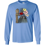 T-Shirts Carolina Blue / S Groot No Touch Men's Long Sleeve T-Shirt