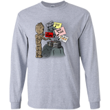 T-Shirts Sport Grey / S Groot No Touch Men's Long Sleeve T-Shirt