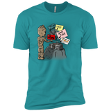 T-Shirts Tahiti Blue / X-Small Groot No Touch Men's Premium T-Shirt