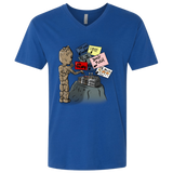 T-Shirts Royal / X-Small Groot No Touch Men's Premium V-Neck