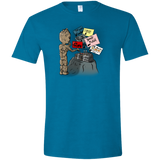 T-Shirts Antique Sapphire / S Groot No Touch Men's Semi-Fitted Softstyle