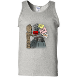 T-Shirts Ash / S Groot No Touch Men's Tank Top