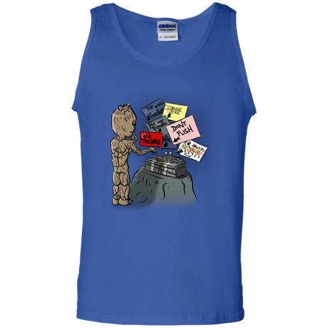 T-Shirts Royal / S Groot No Touch Men's Tank Top