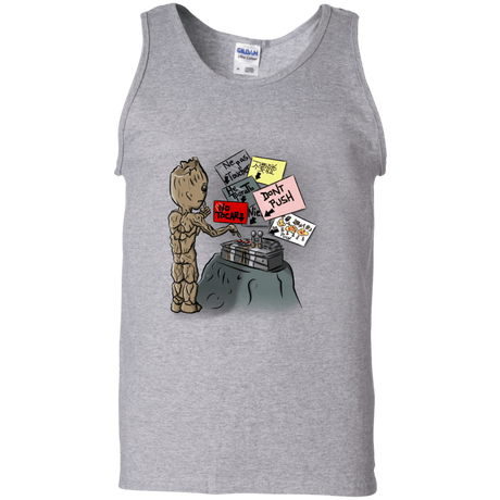 T-Shirts Sport Grey / S Groot No Touch Men's Tank Top
