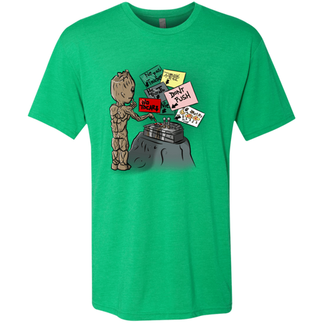 T-Shirts Envy / S Groot No Touch Men's Triblend T-Shirt