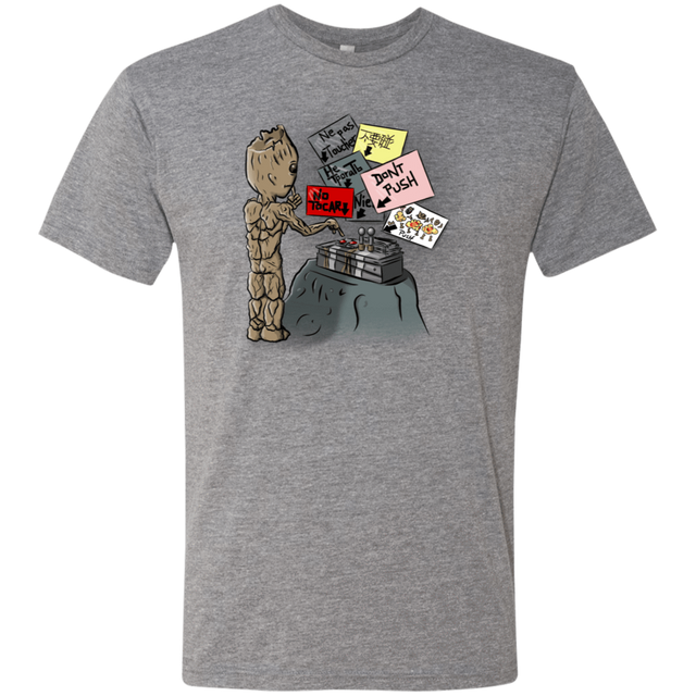 T-Shirts Premium Heather / S Groot No Touch Men's Triblend T-Shirt