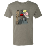 T-Shirts Venetian Grey / S Groot No Touch Men's Triblend T-Shirt