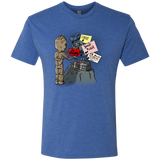 T-Shirts Vintage Royal / S Groot No Touch Men's Triblend T-Shirt