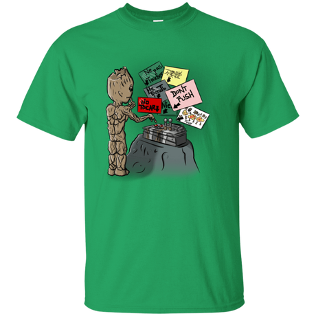T-Shirts Irish Green / S Groot No Touch T-Shirt