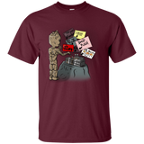 T-Shirts Maroon / S Groot No Touch T-Shirt