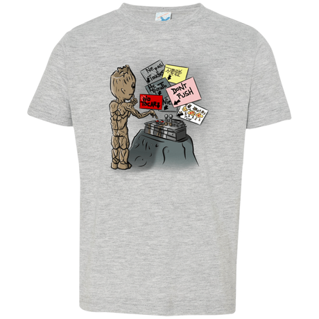T-Shirts Heather Grey / 2T Groot No Touch Toddler Premium T-Shirt