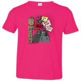 T-Shirts Hot Pink / 2T Groot No Touch Toddler Premium T-Shirt