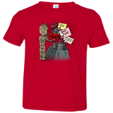 T-Shirts Red / 2T Groot No Touch Toddler Premium T-Shirt