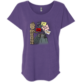 T-Shirts Purple Rush / X-Small Groot No Touch Triblend Dolman Sleeve