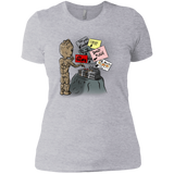 T-Shirts Heather Grey / X-Small Groot No Touch Women's Premium T-Shirt