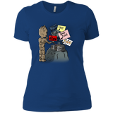 T-Shirts Royal / X-Small Groot No Touch Women's Premium T-Shirt