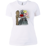 T-Shirts White / X-Small Groot No Touch Women's Premium T-Shirt