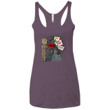 T-Shirts Vintage Purple / X-Small Groot No Touch Women's Triblend Racerback Tank