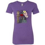 T-Shirts Purple Rush / S Groot No Touch Women's Triblend T-Shirt