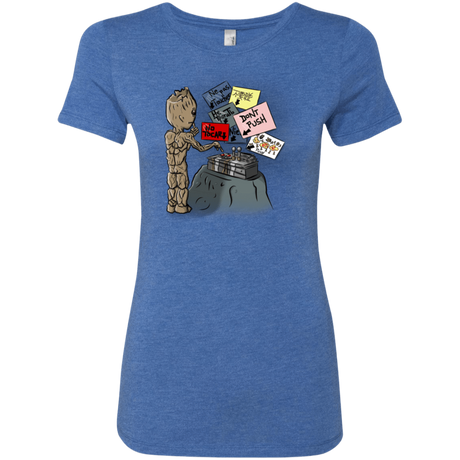 T-Shirts Vintage Royal / S Groot No Touch Women's Triblend T-Shirt