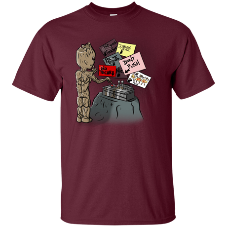 T-Shirts Maroon / YXS Groot No Touch Youth T-Shirt