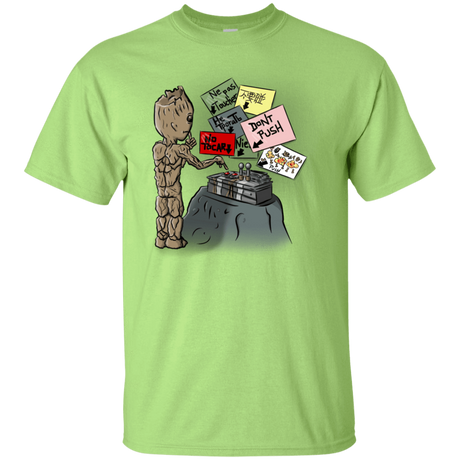 T-Shirts Mint Green / YXS Groot No Touch Youth T-Shirt