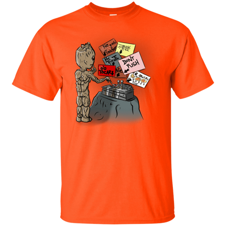 T-Shirts Orange / YXS Groot No Touch Youth T-Shirt