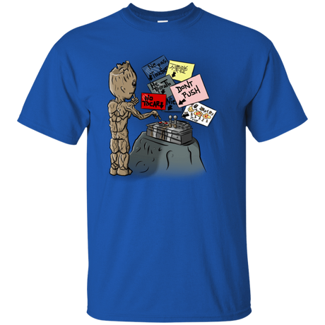 T-Shirts Royal / YXS Groot No Touch Youth T-Shirt