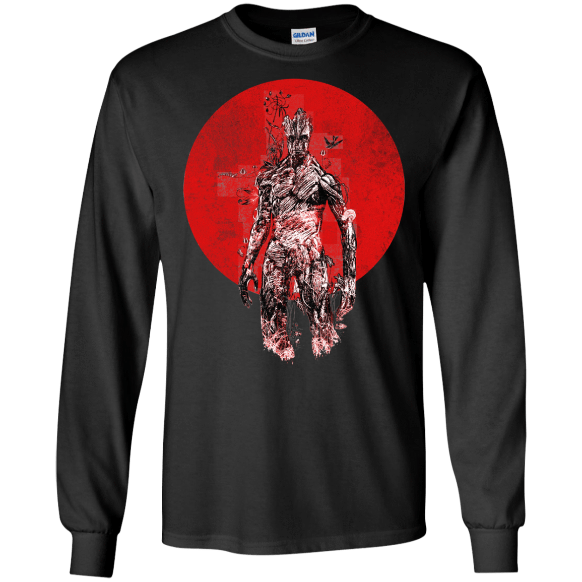 T-Shirts Black / S Groot's Garden Long Sleeve T-Shirt