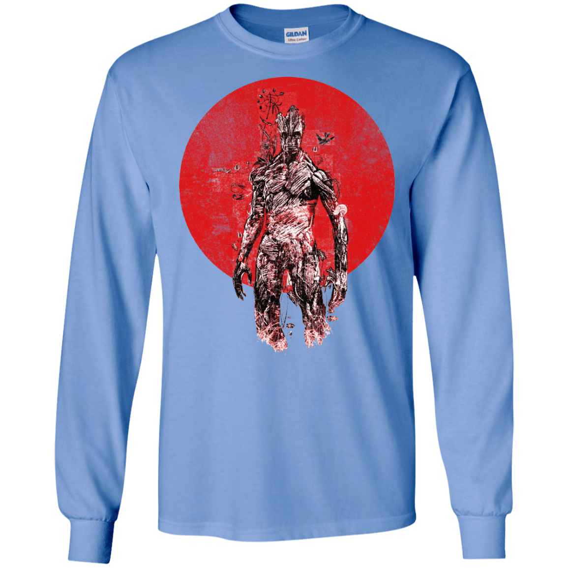 T-Shirts Carolina Blue / S Groot's Garden Long Sleeve T-Shirt