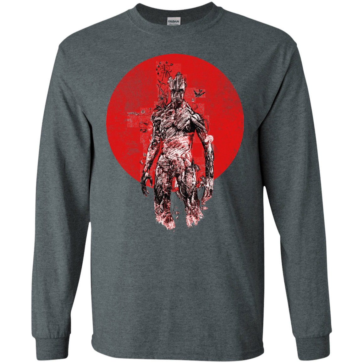 T-Shirts Dark Heather / S Groot's Garden Long Sleeve T-Shirt