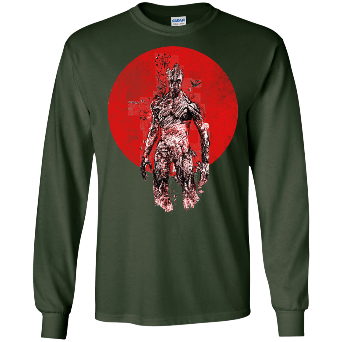 T-Shirts Forest Green / S Groot's Garden Long Sleeve T-Shirt