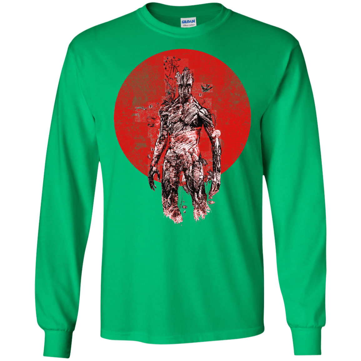 T-Shirts Irish Green / S Groot's Garden Long Sleeve T-Shirt