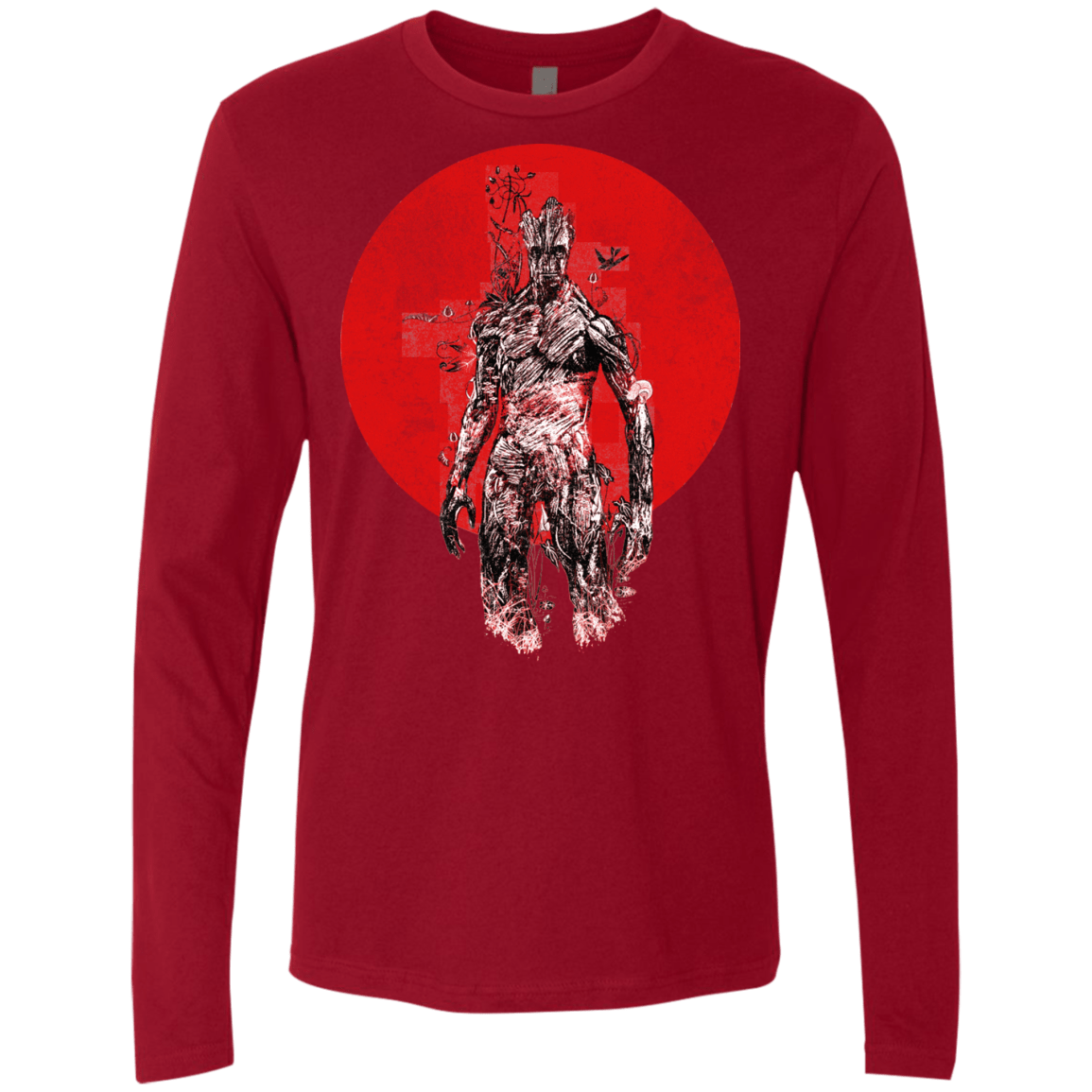 T-Shirts Cardinal / S Groot's Garden Men's Premium Long Sleeve