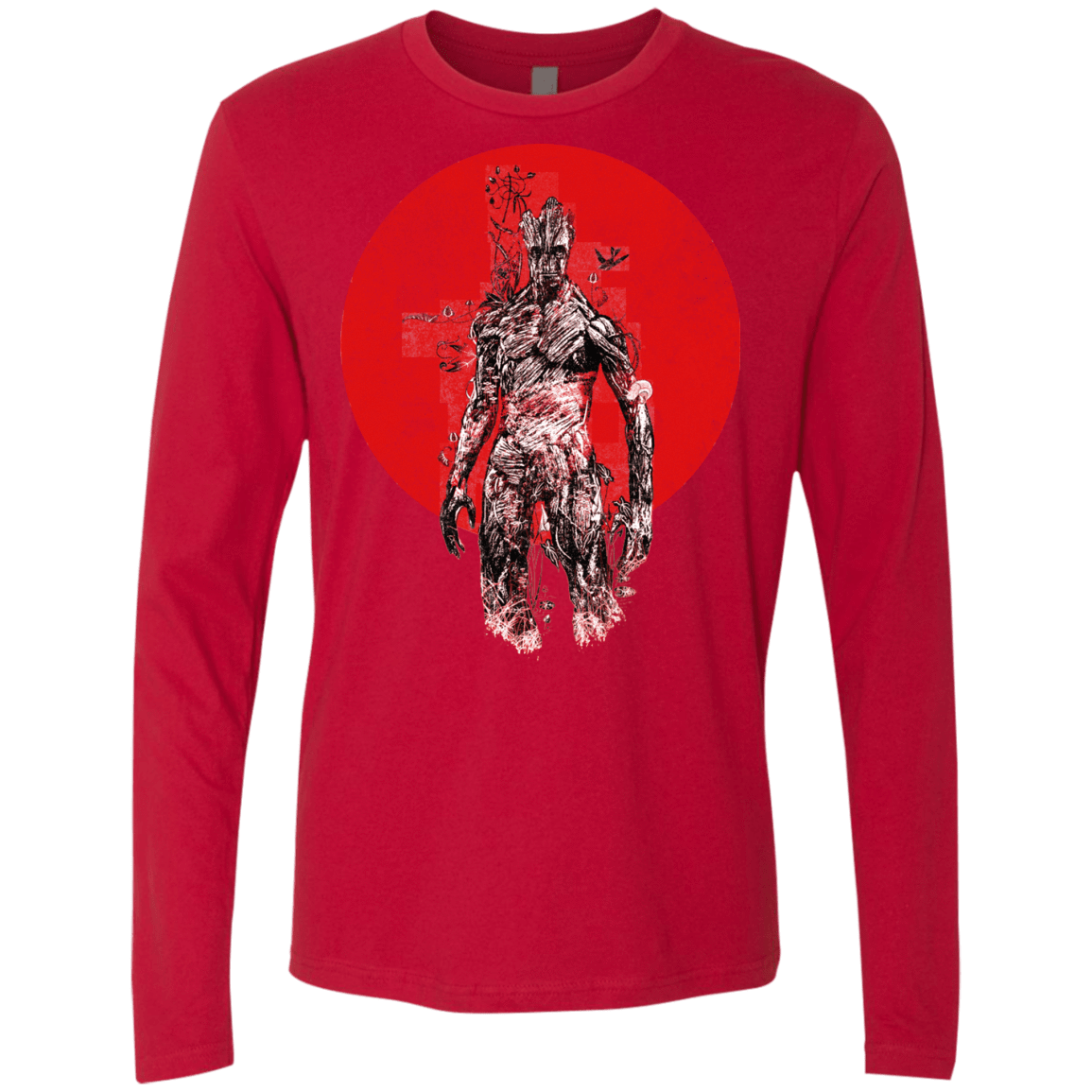 T-Shirts Red / S Groot's Garden Men's Premium Long Sleeve