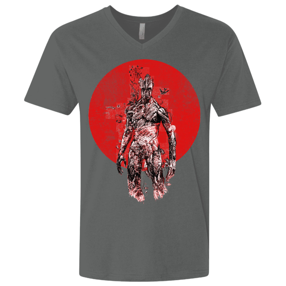 T-Shirts Heavy Metal / X-Small Groot's Garden Men's Premium V-Neck