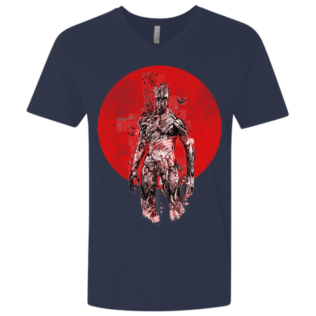 T-Shirts Midnight Navy / X-Small Groot's Garden Men's Premium V-Neck